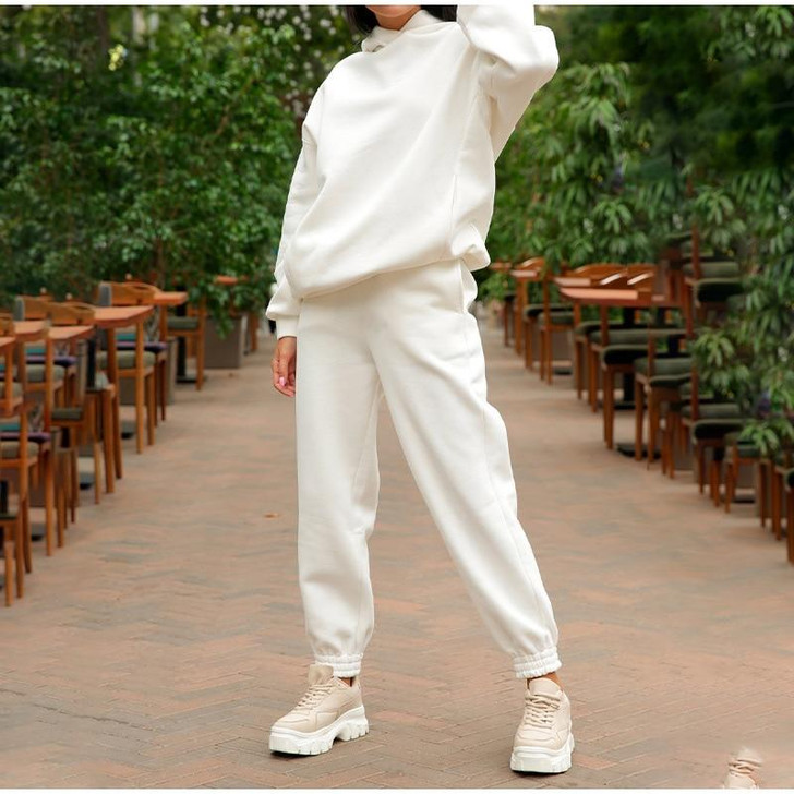 AESTHETIC OVERSIZE SOLID TRACKSUIT - Cosmique Studio - Aesthetic Clothes AESTHETIC OVERSIZE SOLID TRACKSUIT - Cosmique Studio - Aesthetic Clothes