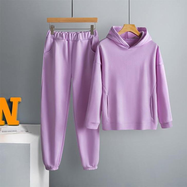 AESTHETIC OVERSIZE SOLID TRACKSUIT - Cosmique Studio - Aesthetic Clothes AESTHETIC OVERSIZE SOLID TRACKSUIT - Cosmique Studio - Aesthetic Clothes