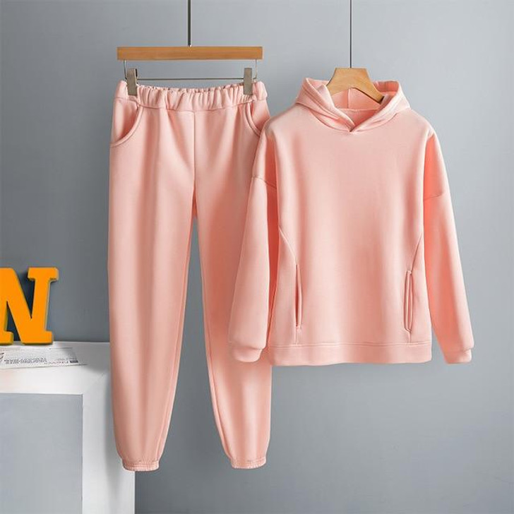 AESTHETIC OVERSIZE SOLID TRACKSUIT - Cosmique Studio - Aesthetic Clothes AESTHETIC OVERSIZE SOLID TRACKSUIT - Cosmique Studio - Aesthetic Clothes