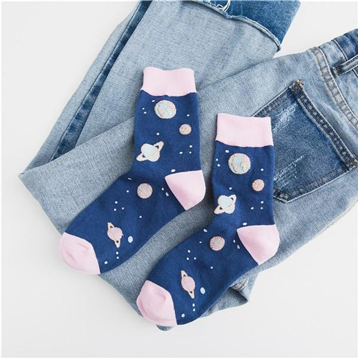 INDIE AESTHETIC PLANET SOCKS - Cosmique Studio - Aesthetic Clothes INDIE AESTHETIC PLANET SOCKS - Cosmique Studio - Aesthetic Clothes