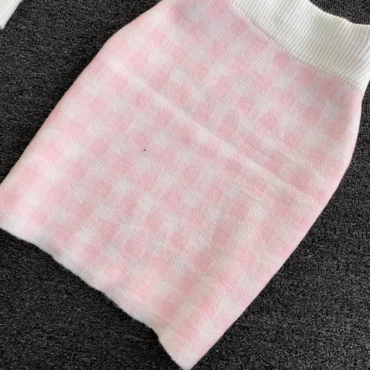 VSCO AESTHETIC CARDIGAN AND SKIRT SET - Cosmique Studio - Aesthetic Clothes VSCO AESTHETIC CARDIGAN AND SKIRT SET - Cosmique Studio - Aesthetic Clothes