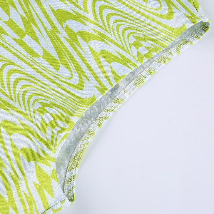 Y2K AESTHETIC WAVE CROP TOP - Cosmique Studio - Aesthetic Clothes Y2K AESTHETIC WAVE CROP TOP - Cosmique Studio - Aesthetic Clothes