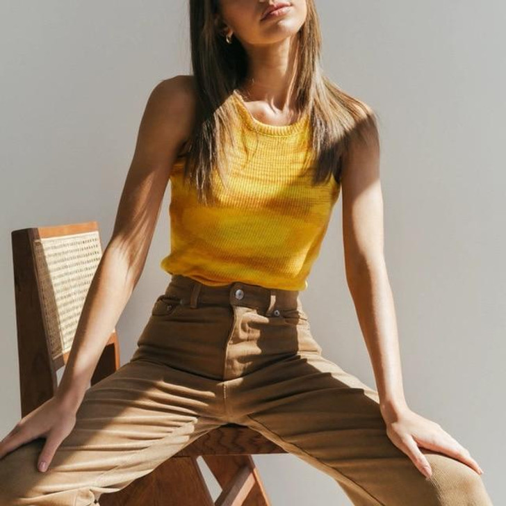 INDIE AESTHETIC KNITTED TANK TOP - Cosmique Studio - Aesthetic Clothes INDIE AESTHETIC KNITTED TANK TOP - Cosmique Studio - Aesthetic Clothes