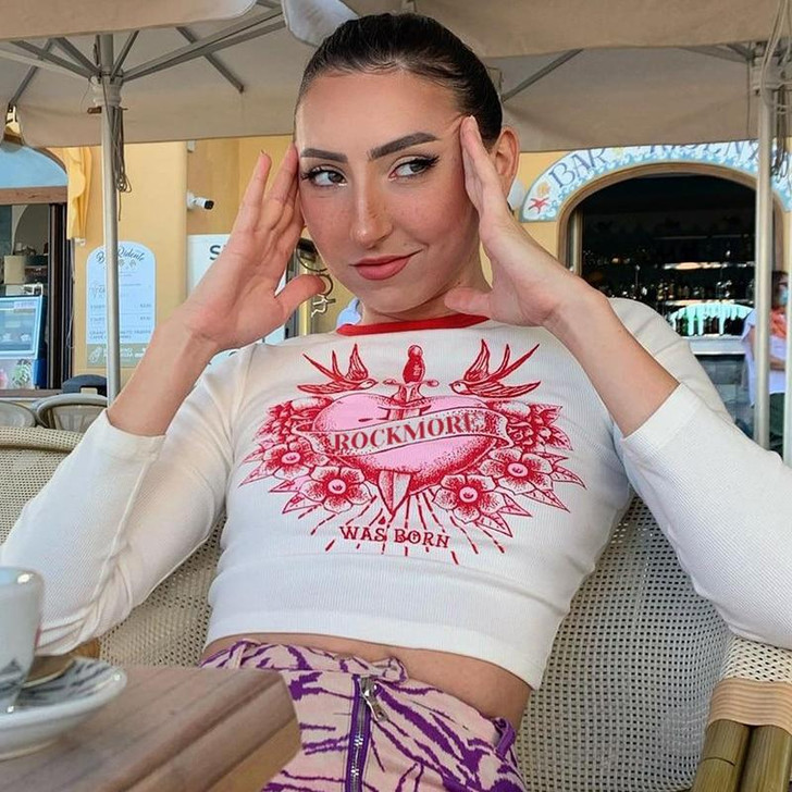 SOFT GRUNGE AESTHETIC ROCKMORE LONG SLEEVE TOP - Cosmique Studio - Aesthetic Clothes SOFT GRUNGE AESTHETIC ROCKMORE LONG SLEEVE TOP - Cosmique Studio - Aesthetic Clothes