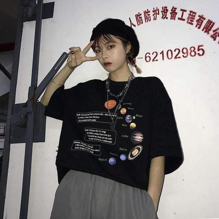 solar system black tee with pictures of planets and their descriptions solar system black tee with pictures of planets and their descriptions