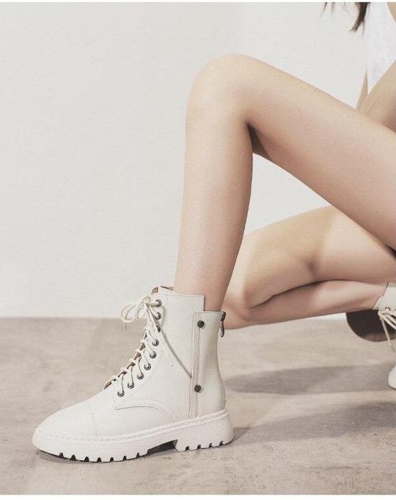 GRUNGE AESTHETIC ANKLE BOOTS - Cosmique Studio GRUNGE AESTHETIC ANKLE BOOTS - Cosmique Studio