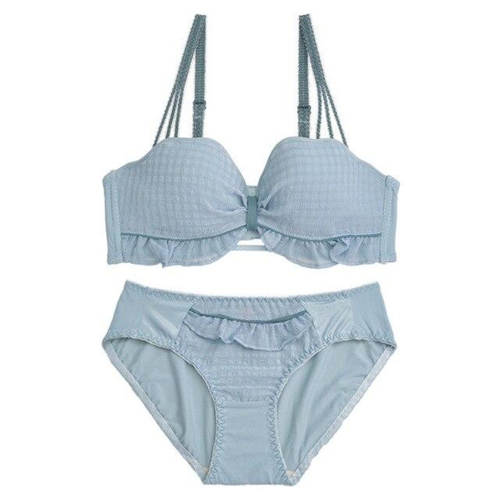 CUTE AESTHETIC LINGERIE PUSH UP BRA AND PANTY SET - Cosmique Studio CUTE AESTHETIC LINGERIE PUSH UP BRA AND PANTY SET - Cosmique Studio