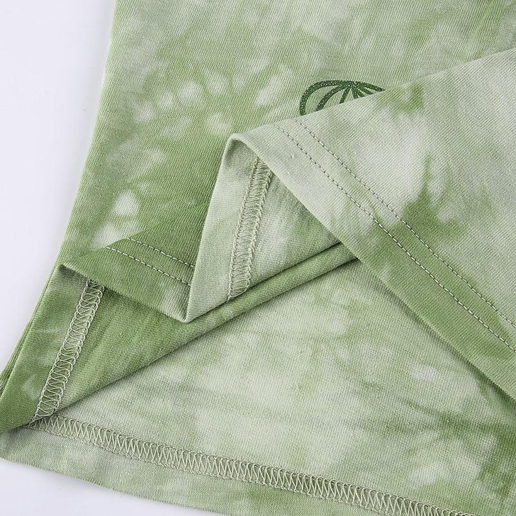 SOFT GIRL BUTTERFLY GREEN CROP TOP - Cosmique Studio SOFT GIRL BUTTERFLY GREEN CROP TOP - Cosmique Studio