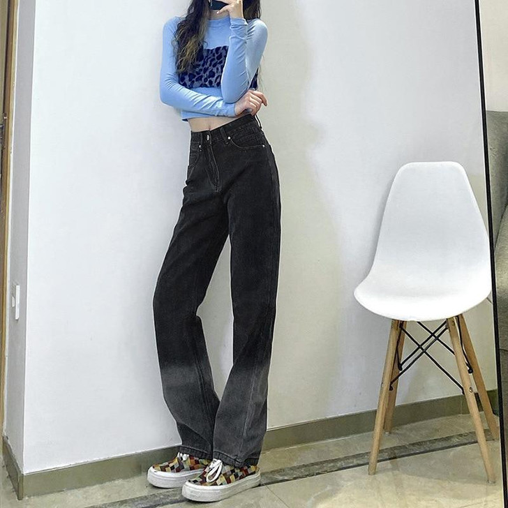 Y2K AESTHETIC HEART POCKET LOOSE BLACK PANTS Y2K AESTHETIC HEART POCKET LOOSE BLACK PANTS