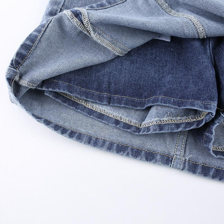 Y2K HIGH WAIST SLASH DENIM SKIRT Y2K HIGH WAIST SLASH DENIM SKIRT