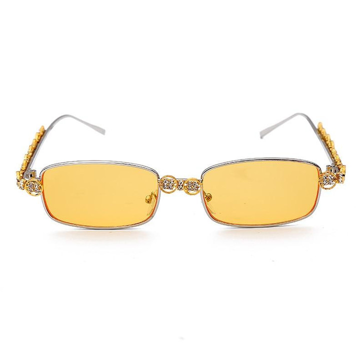 DIAMOND DESIGN SHINY SUNGLASSES-Cosmique Studio DIAMOND DESIGN SHINY SUNGLASSES-Cosmique Studio