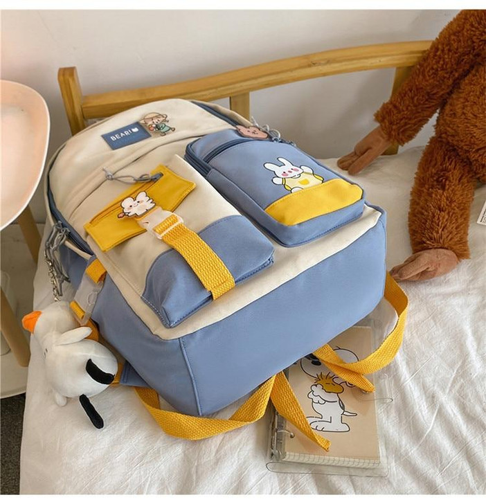DUCK DESIGN CUTE SCHOOL BACKPACK DUCK DESIGN CUTE SCHOOL BACKPACK