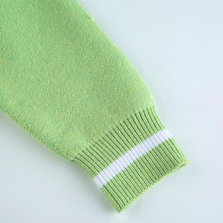 GRUNGE GRIM REAPER V NECK OVERSIZE SWEATER