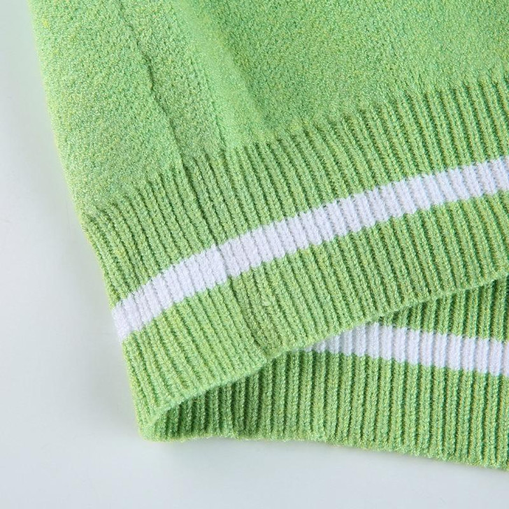 GRUNGE GRIM REAPER V NECK OVERSIZE SWEATER