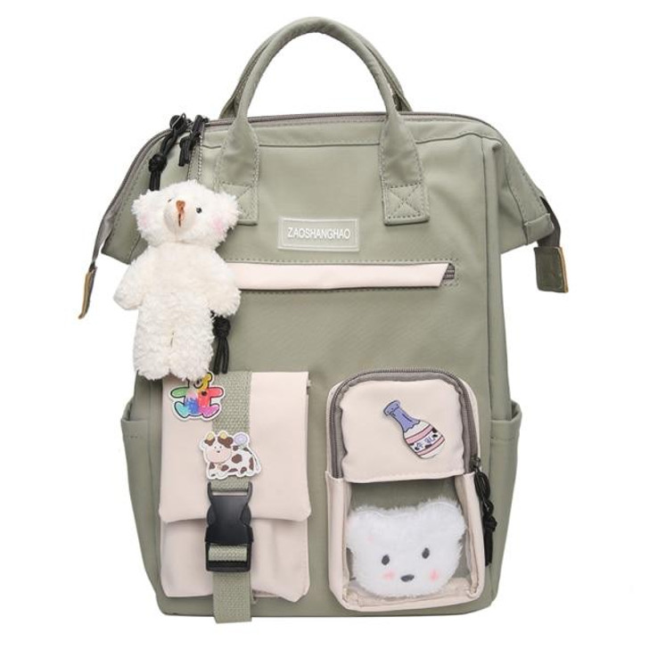 KAWAII SQUARED CUTE LITTLE BEAR BACKPACK KAWAII SQUARED CUTE LITTLE BEAR BACKPACK