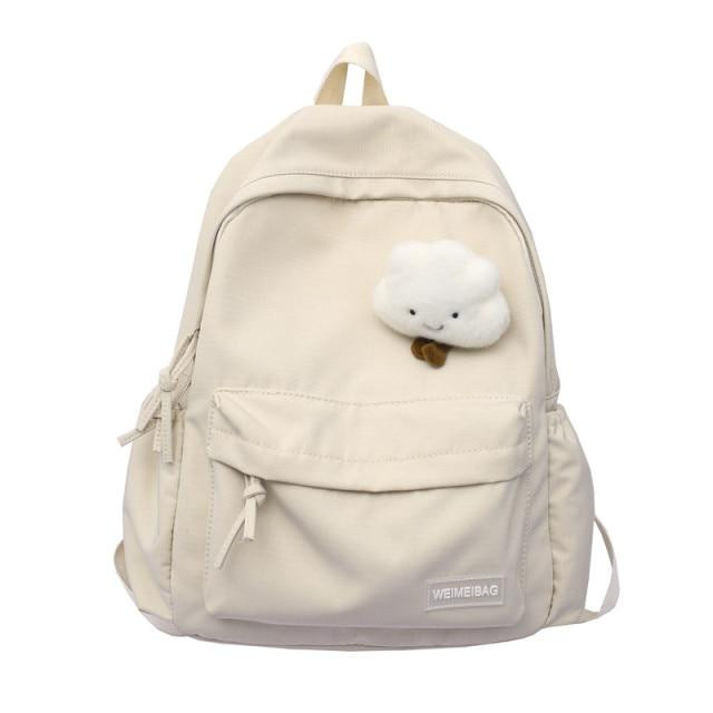 SOFT COLOR CLOUD PENDANT BACKPACK