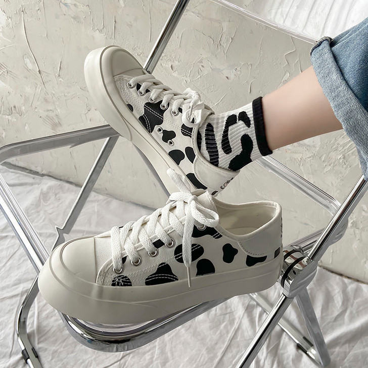 Cow Pattern Sneakers
 Cow Pattern Sneakers