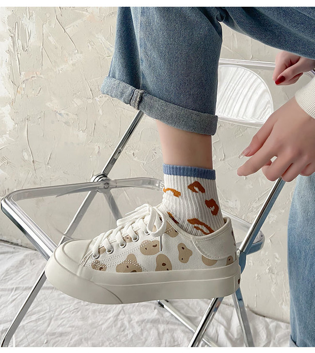 Cow Pattern Sneakers
 Cow Pattern Sneakers