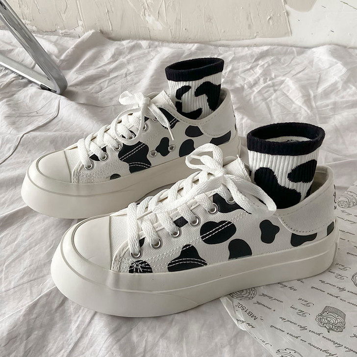 Cow Pattern Sneakers
 Cow Pattern Sneakers
