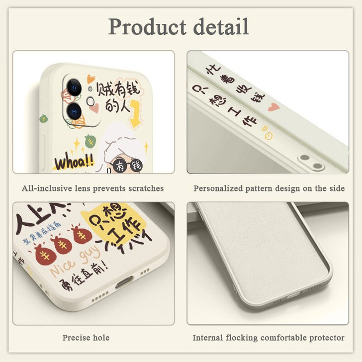 Kawaii Style Rich Girl Phone Case
