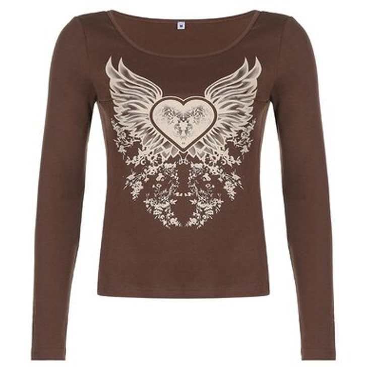 FAIRY GRUNGE CASUAL TEE FAIRY GRUNGE CASUAL TEE