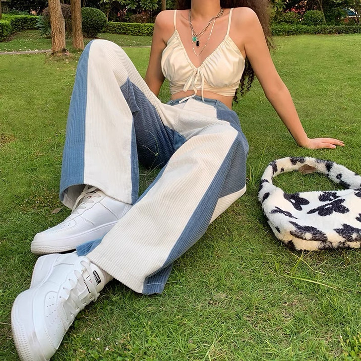 Y2K VINTAGE CORDUROY PANTS