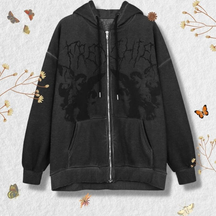 FAIRY GRUNGE ANGEL HOODIE - Cosmiquestudio.com