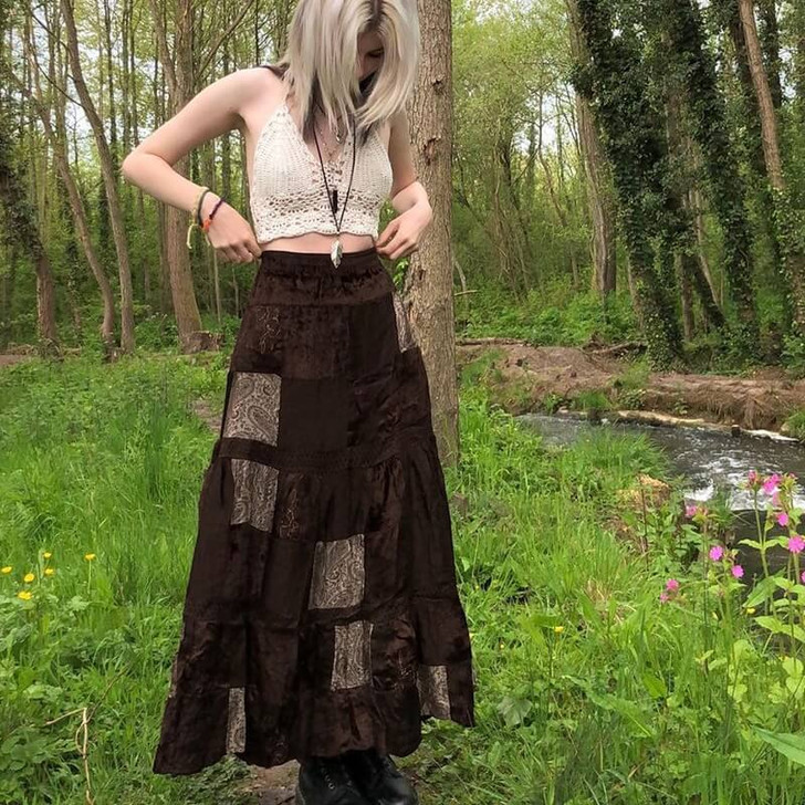 Fairy grunge clothes - fairy grunge patchwork skirt Fairy grunge clothes - fairy grunge patchwork skirt