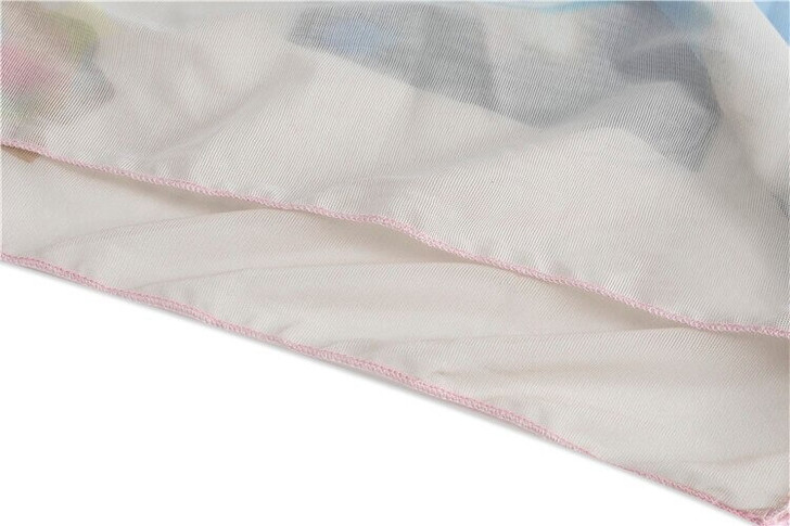 Aesthetic cartoon print off shoulder top Aesthetic cartoon print off shoulder top