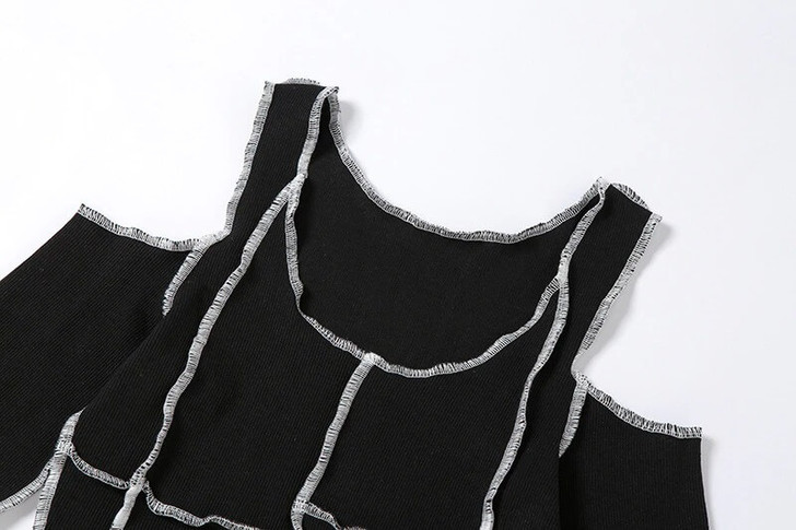 Egirl Hollow Out Crop Top