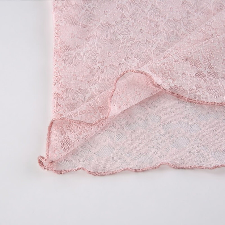 Coquette Aesthetic Lace Top