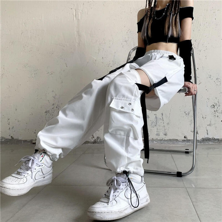 Egirl Streetwear Detachable Cargo Pants Egirl Streetwear Detachable Cargo Pants