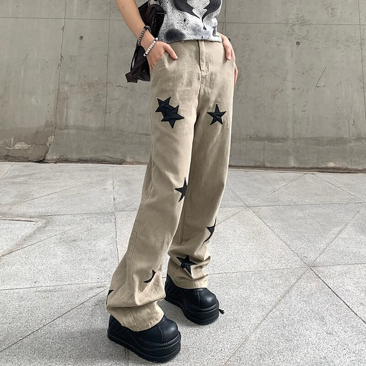 Y2k Stars Basic Pants Y2k Stars Basic Pants