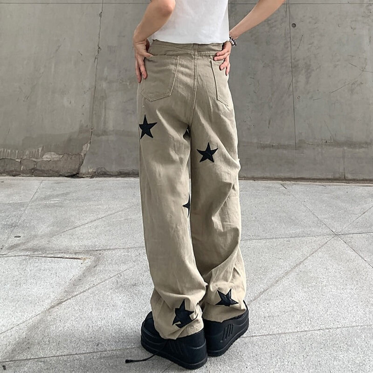 Y2k Stars Basic Pants Y2k Stars Basic Pants