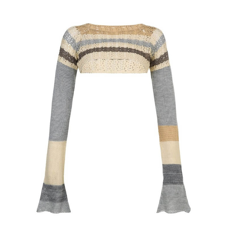 Y2k Knitted Shrug Top Y2k Knitted Shrug Top