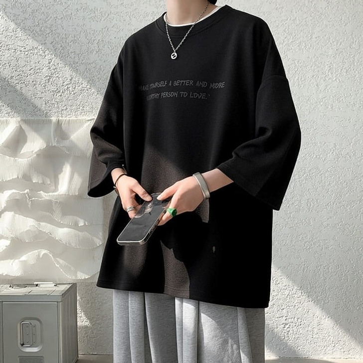 Oversize Stylish Men Tee - Cosmique Studio