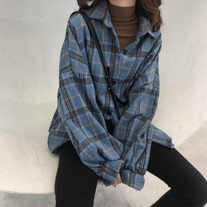 Plaid Woollen Lumberjack Shirt Plaid Woollen Lumberjack Shirt