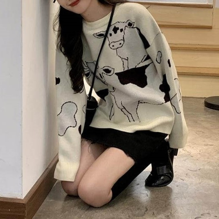 Cow Sweater Cow Sweater