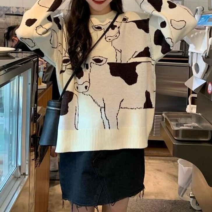 Cow Sweater Cow Sweater