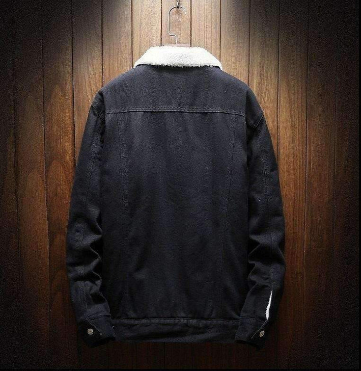 Wool Denim Men Jacket Wool Denim Men Jacket