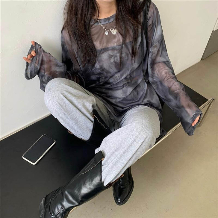 Y2k Tie Dye Camis And Tee