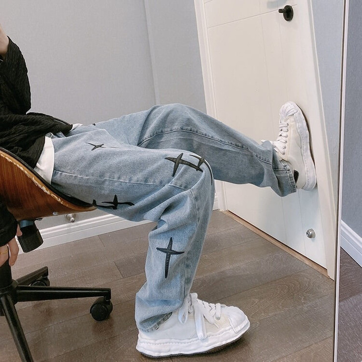 Plus Size Baggy Men Jeans Plus Size Baggy Men Jeans