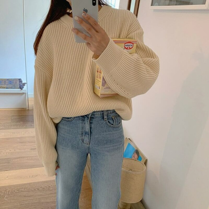 Vintage One Size Knit Sweater