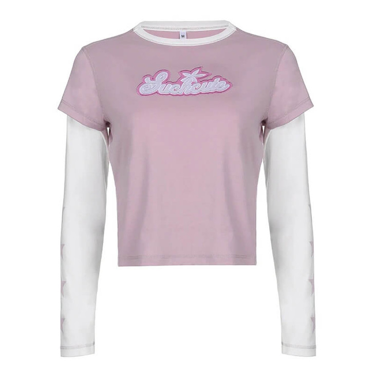 Y2k Aesthetic Stars Tee