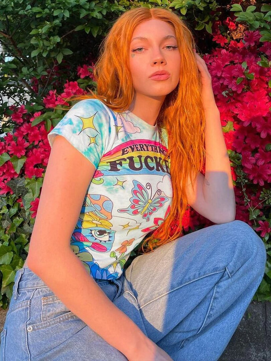 Everything's F*cked Crop Tee Everything's F*cked Crop Tee