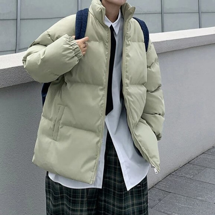 Korean Puffer Zipper Men Jacket Cosmique Studio korean-puffer-zipper-men-jacket-cosmique-studio