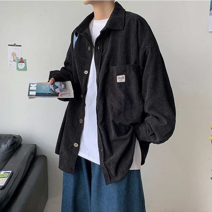 KOREAN CORDUROY MEN SHIRT KOREAN CORDUROY MEN SHIRT