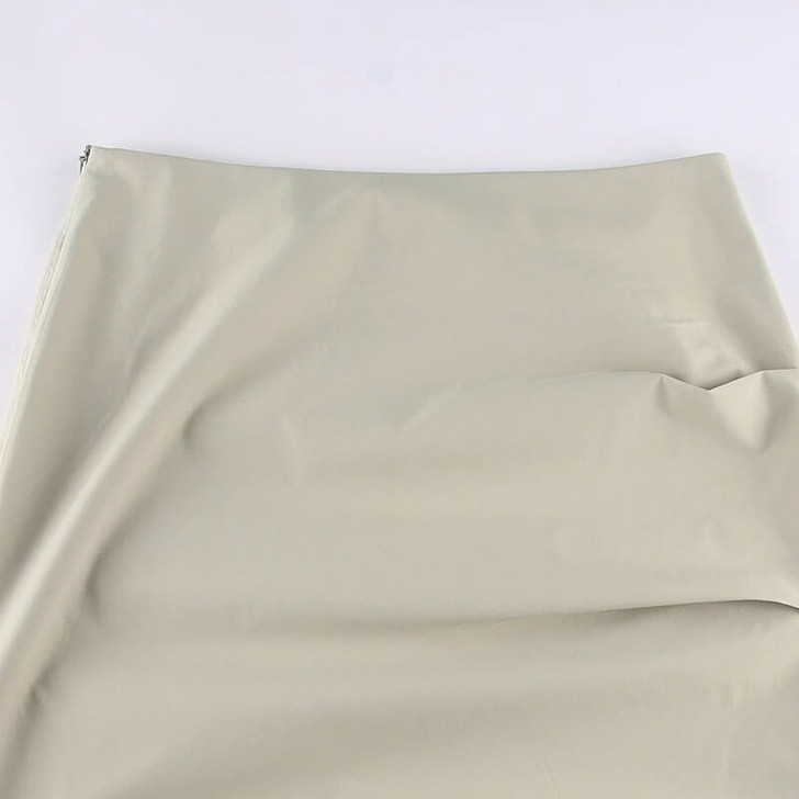 Fairy Grunge Ruched Maxi Skirt