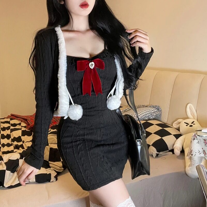 Preppy Girl Mini Dress Set Preppy Girl Mini Dress Set