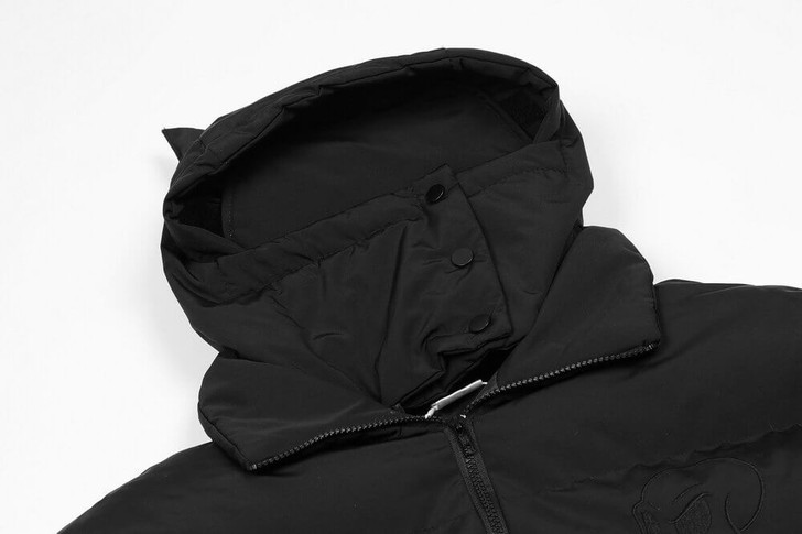 Grunge Devil Hooded Puffer Jacket Grunge Devil Hooded Puffer Jacket